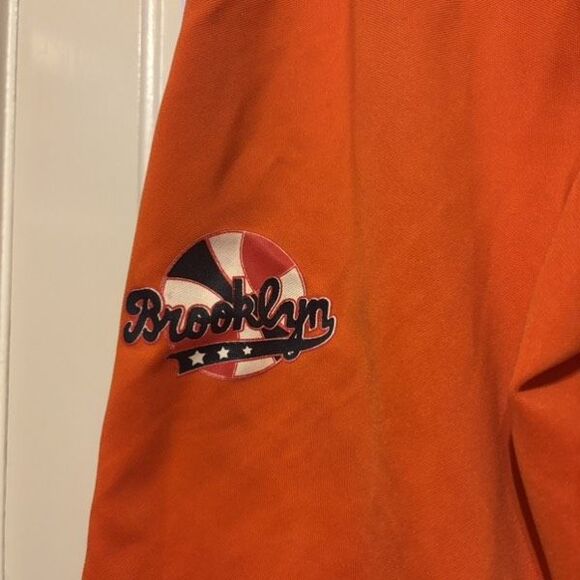 Raw Blue Size XL Orange Snap Sides Basketball Shorts - Picture 9 of 11